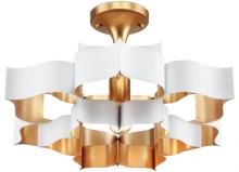 Currey 9000-0856 - Grand Lotus Small White Chandelier